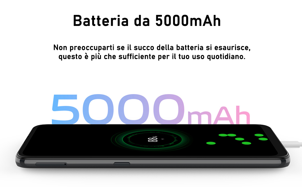 5000mAh Batteria