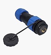 1 Stück 380 V M20 x 1,5 Gewinde Aviation Connector, SP20 Rear Nut Type Male Female Butt