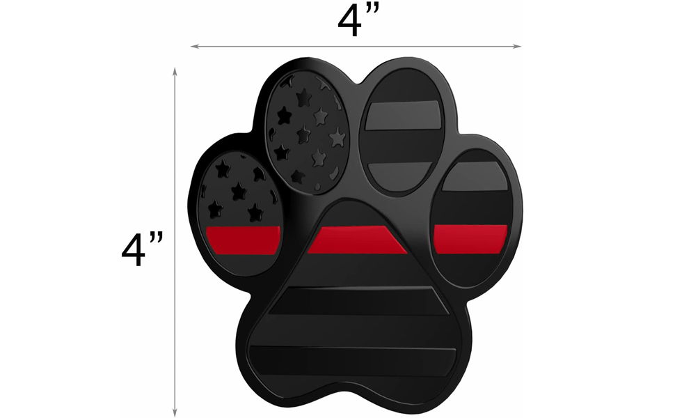 Dog Paw Foot Metal Hitch Cover with AntiRattle Pin Bolt