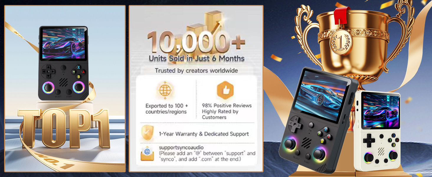 2025 New Handheld 30+ Emulators Portable Video Console, 20,000+ Classic Games, 4.0-inch IPS Screen, Retro Game Console_voghion.com