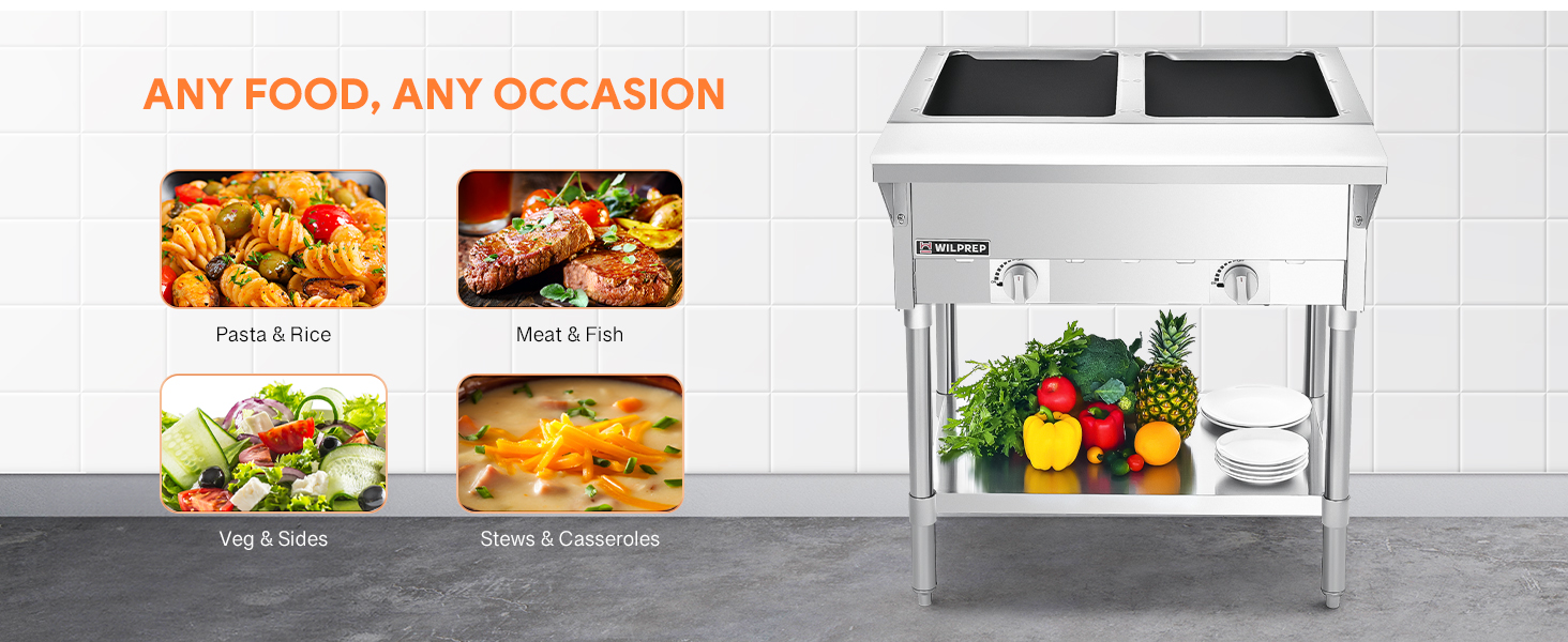 2 WELL-Commercial Food Warmer