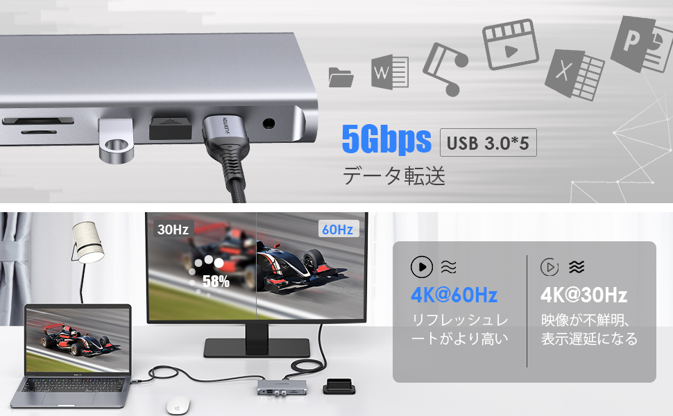 Lention 11-in-1 ドッキングステーション 縦置き Amazon.co.jp: LENTION 11in1 縦置き USB C ドッキング
