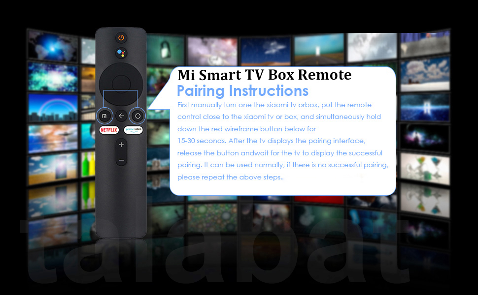 Buy MI Remote Voice Command Bluetooth Remote Compatible with MI Android