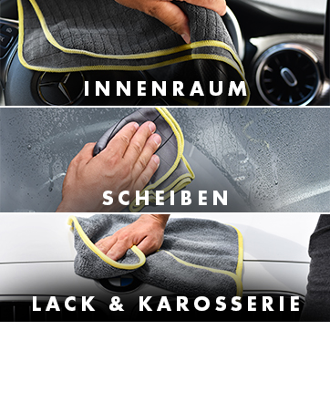 Für jeden Bereich das richtige Tuch!