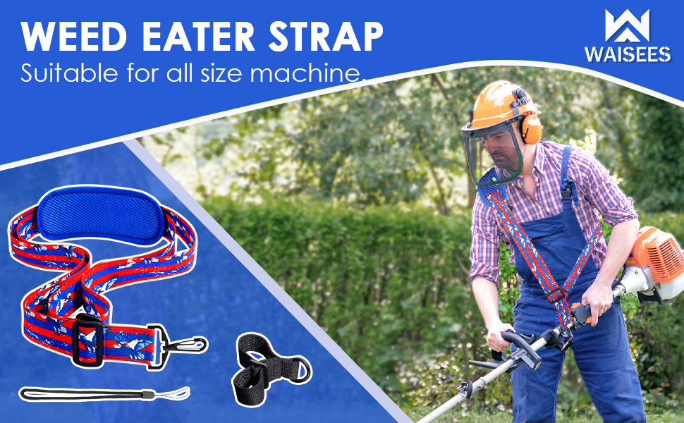 WAISEES Trimmer Strap Weed Eater Shoulder Strap for EGO