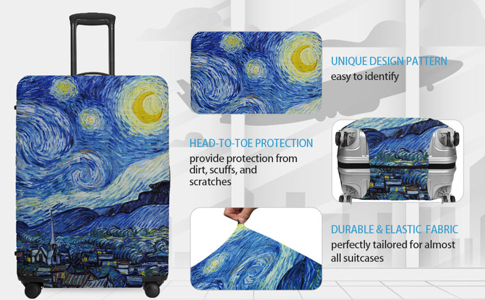 travel suitcase cover