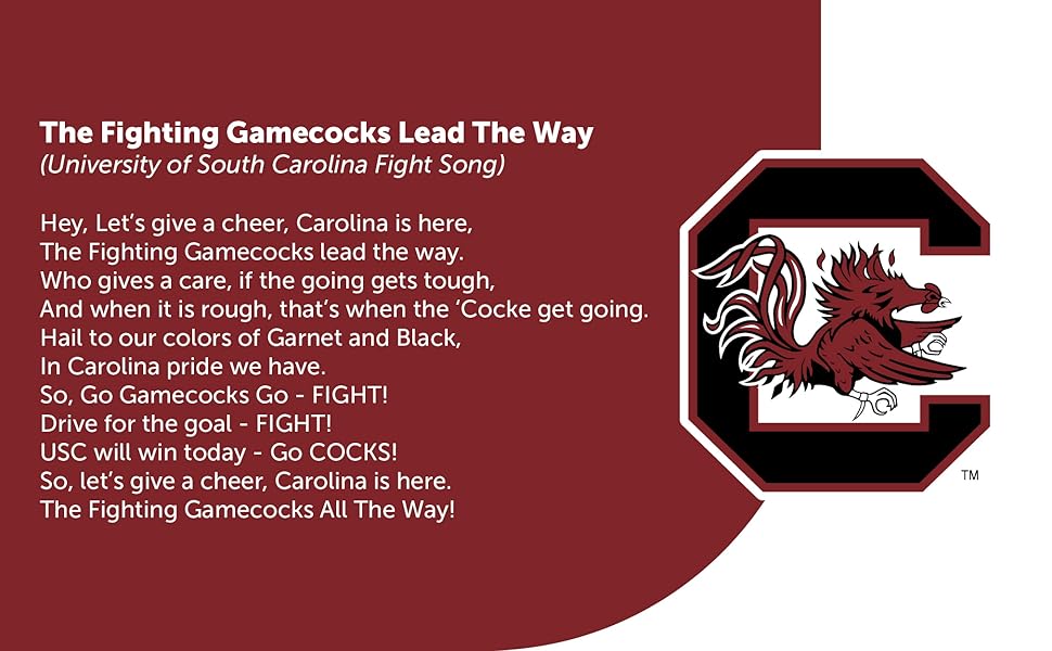University of South Carolina fight song, Cocky, Gamecocks, school, college, students, fans, alumni
