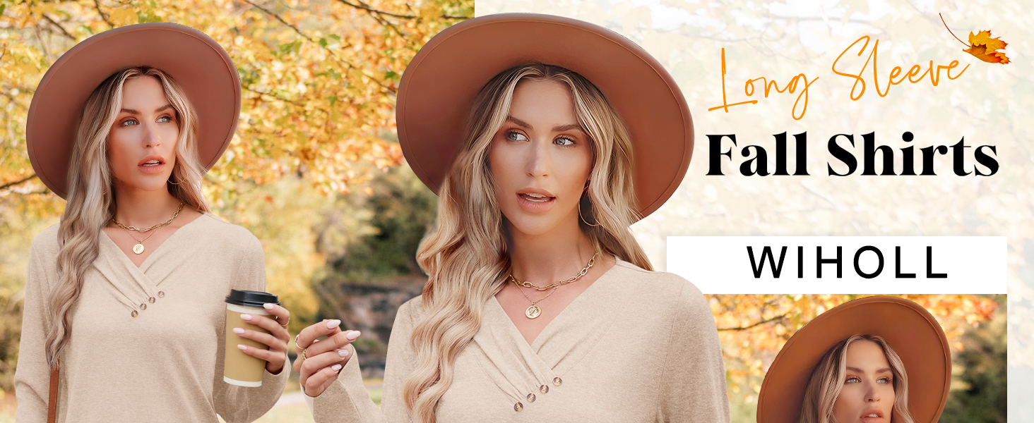 long sleeve shirts for women