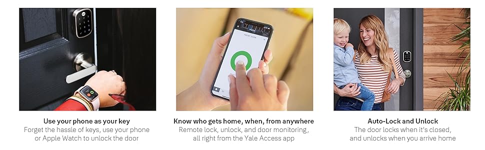 Use your phone as your key | Know who gets home, when, from anywhere | Auto-Lock and Unlock