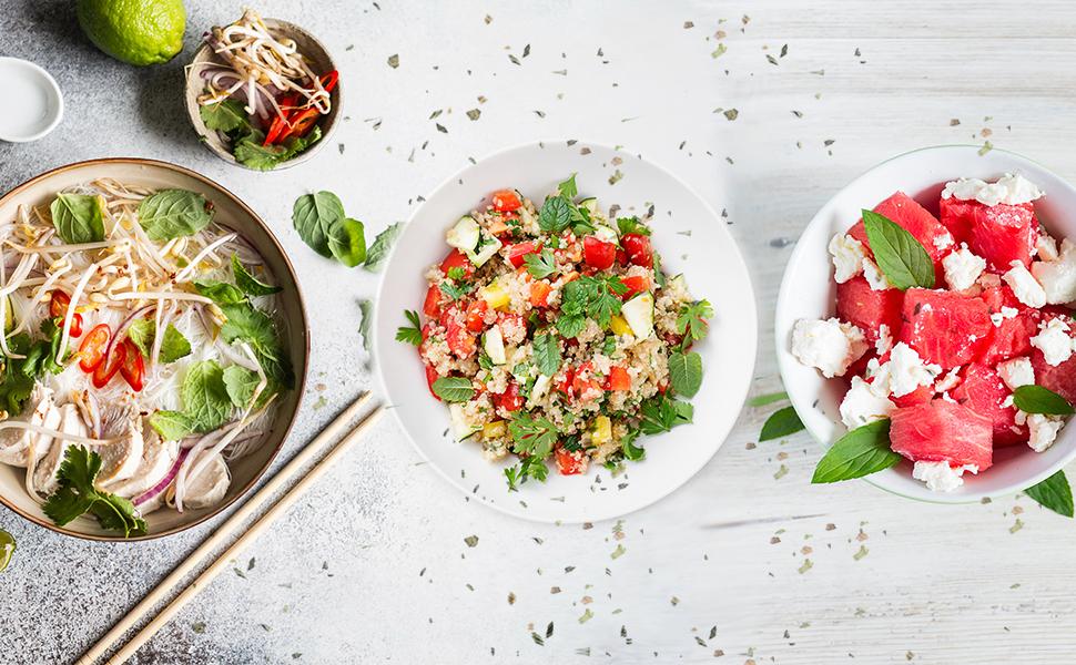 ensalada de menta tabular cocina