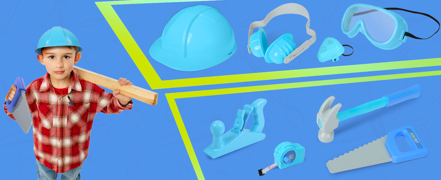 Kids Tool Set for Boys Toddler Tool Set with Toy Chainsaw, Electric Toy Drill