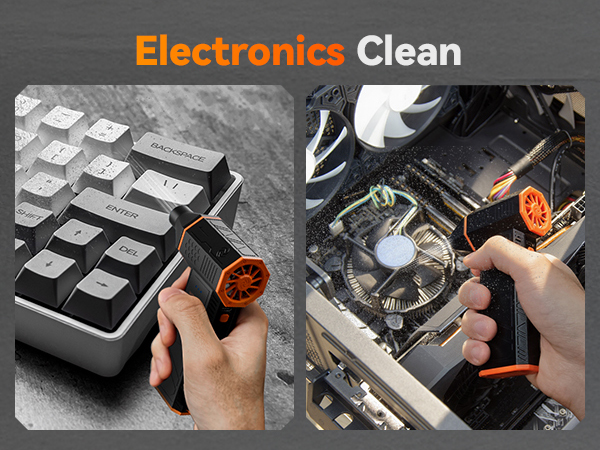 Air duster for electronics cleaning