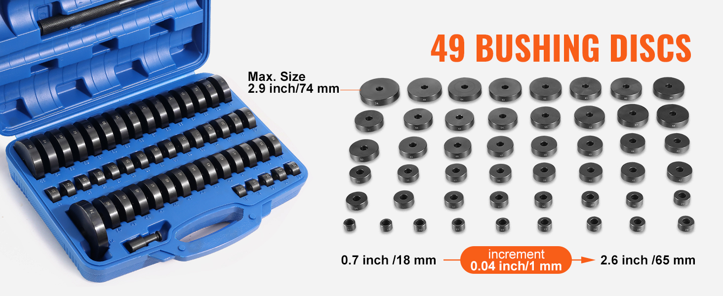 bearing race and seal driver set