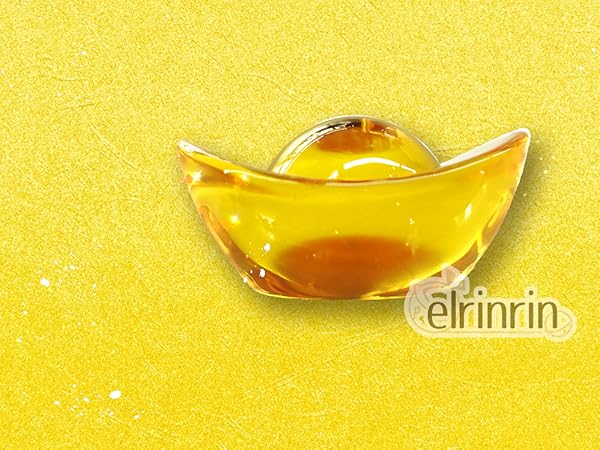 Amazon.co.jp: elrinrin 元寶 元宝 げんぽう 金運 風水 アイテム