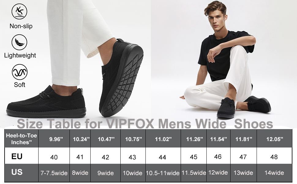Wide Toe Box Shoes for Men