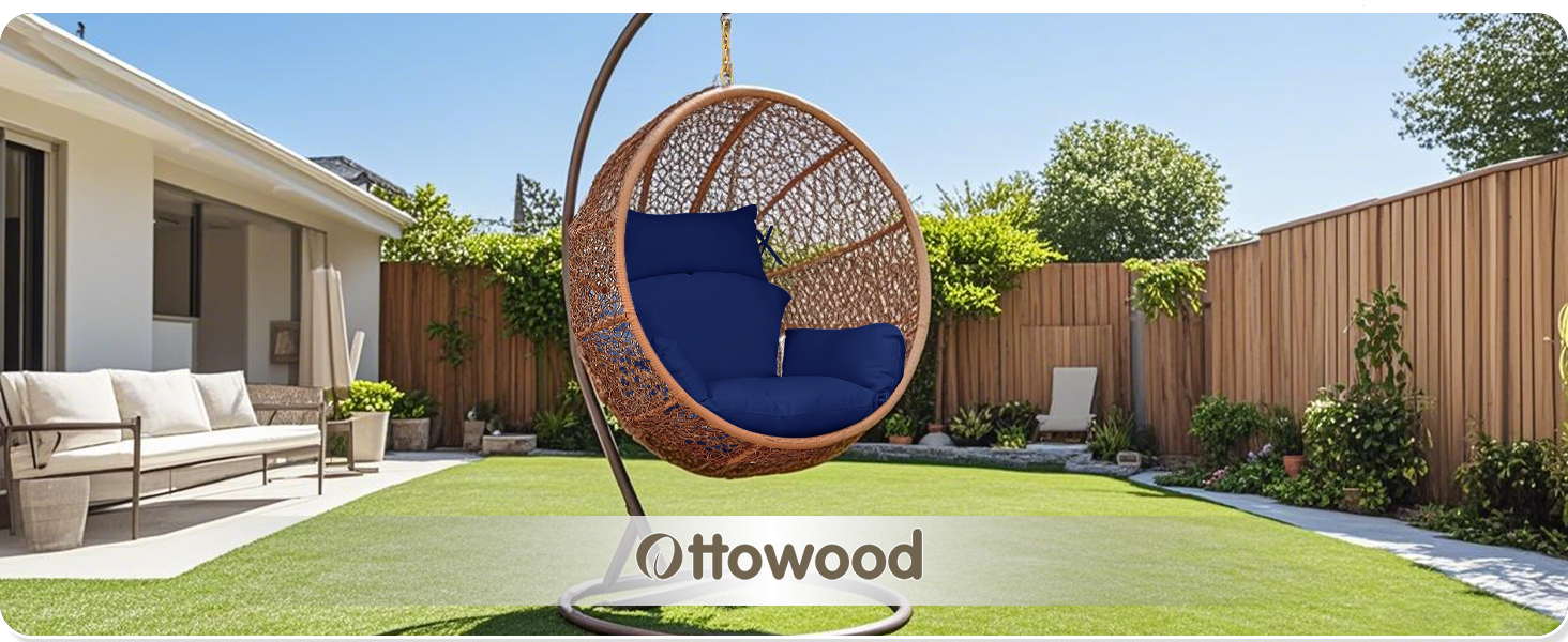 Replacement Egg Chair Cushions – Upgrade Your Outdoor Pod Chair with Plush, Supportive Comfort