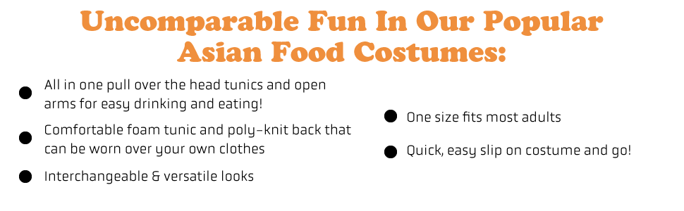 Rasta Imposta Pho Noodle Bowl Halloween Costume White