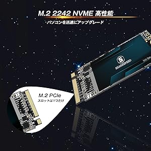 Amazon | SSD 1TB M.2 2242 NVMe S SHARKSPEED PCIe Gen3.0x4