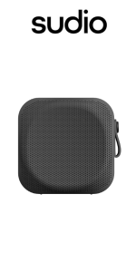Amazon.co.jp: SUDIO F2 (ブラック) ワイヤレスポータブル
