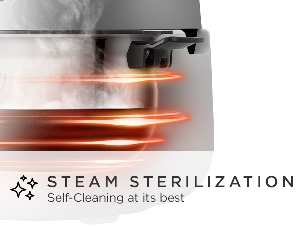 self cleaning rice cooker auto clean slow cooker steam sterilization multi-cooker