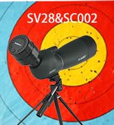 SVBONY SV28 Spotting Scope with Tripod & Phone Adapater & SC002 WiFi Camera for Digiscoping, Wate...