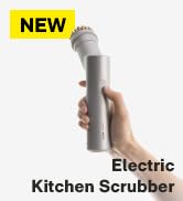 HOTO Electric Spin Scrubber, IPX7 Full Body Waterproof Dish Scrubber Brush, Cordless Bathroom Cle...