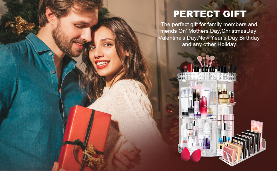 Spinning Cosmetic Storage Box