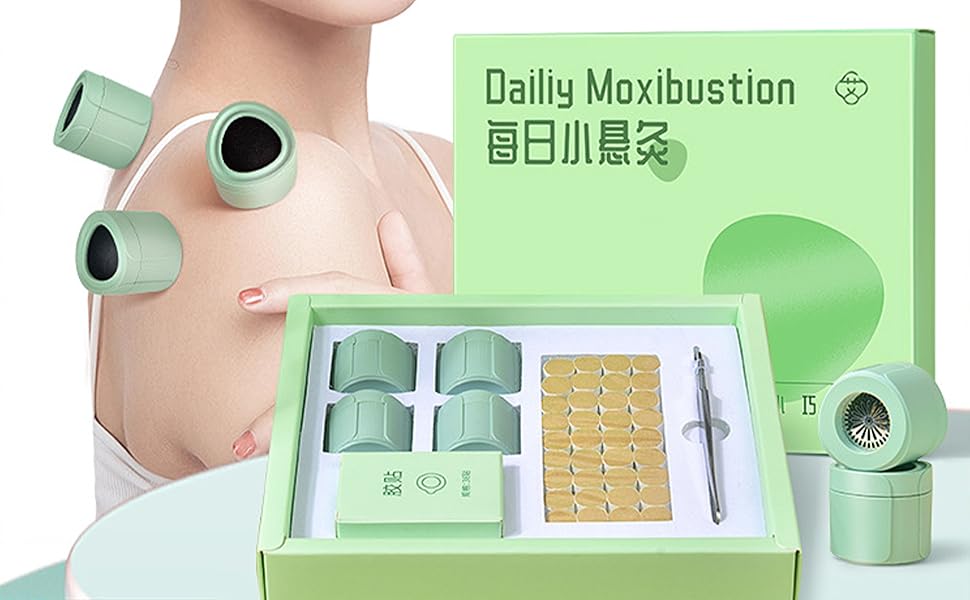 Amazon.co.jp: FURYAOT お灸セット 自宅用【新型小懸灸】 貼る