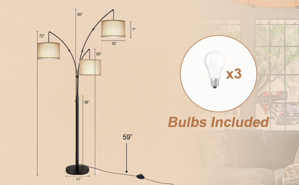floor lamp with remote control