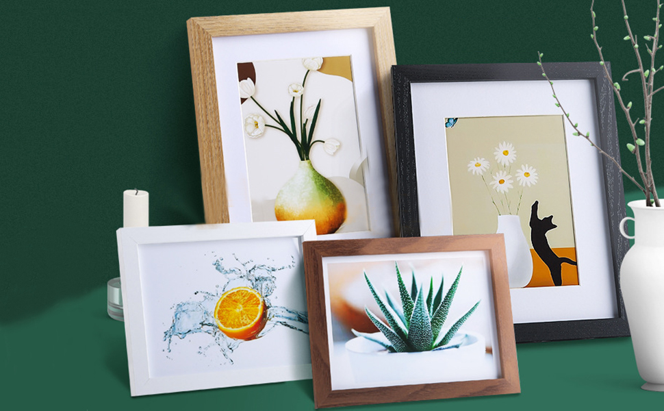 JAY D.L A4 Size Picture Frame Photo Display for Tabletop