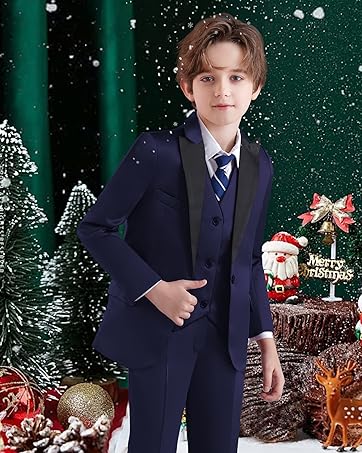 christmas boys suit 