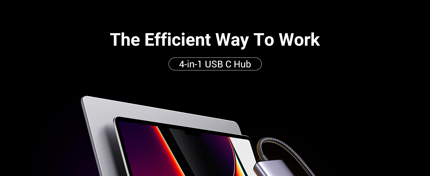 UGREEN 4 Ports USB C Hub