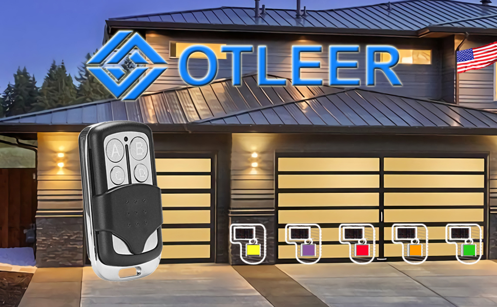 Universal Garage Door Remote for Liftmaster Chamberlain Craftsman