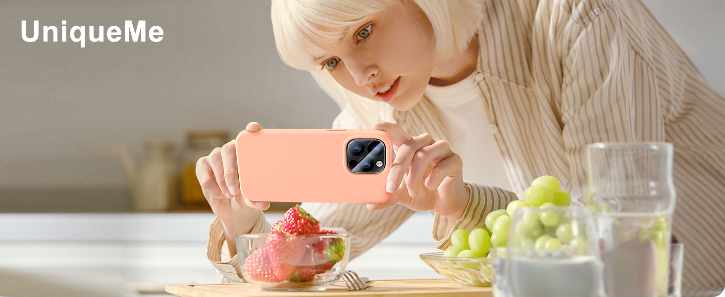 UniqueMe [3 Pack for iPhone 13 Pro/iPhone 13 Pro Max Camera