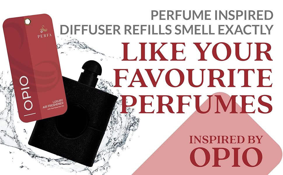 Black Opium Car Air Freshener for Women Strong Car Perfume Air