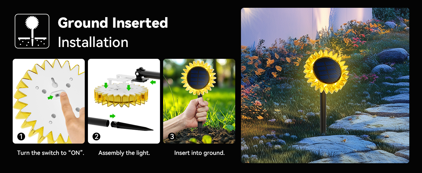 solar lights outdoor pathway