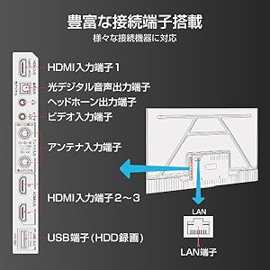 TCL HDMI接続 テレビ周辺機器 2021年製 TCL P618シリーズ-Android テレビ-4K TV-スマートTV-TCLジャパン