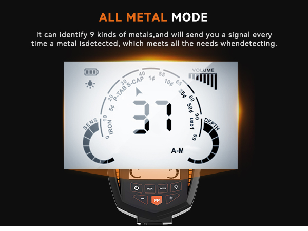 waterproof metal detector professional