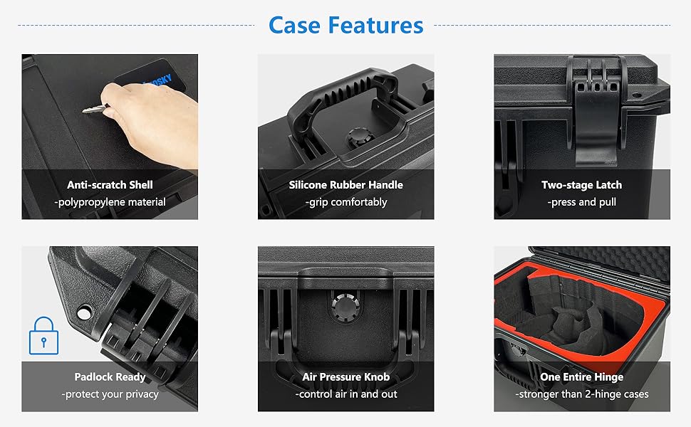 PSVR 2 Hard Case Features