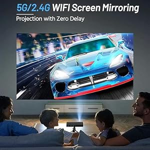 Mini Projector for Home Theater and Outdoor Movies