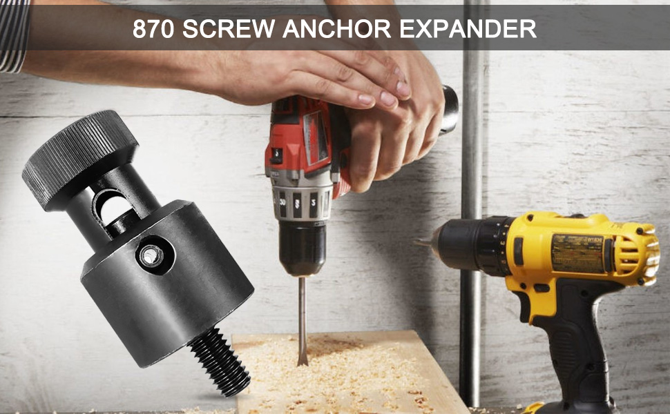 NTSUMI 870 Screw Anchor Expander Fit for Greenlee Anchor 84305 Power