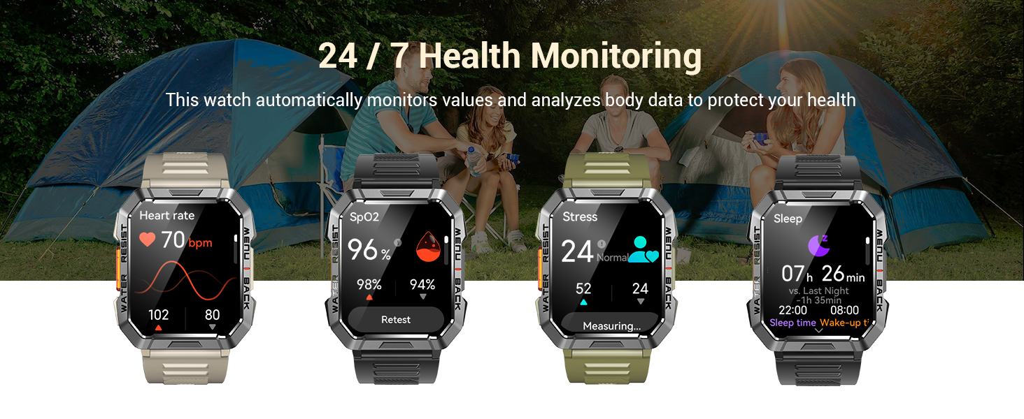 24/7 Health Monitoring