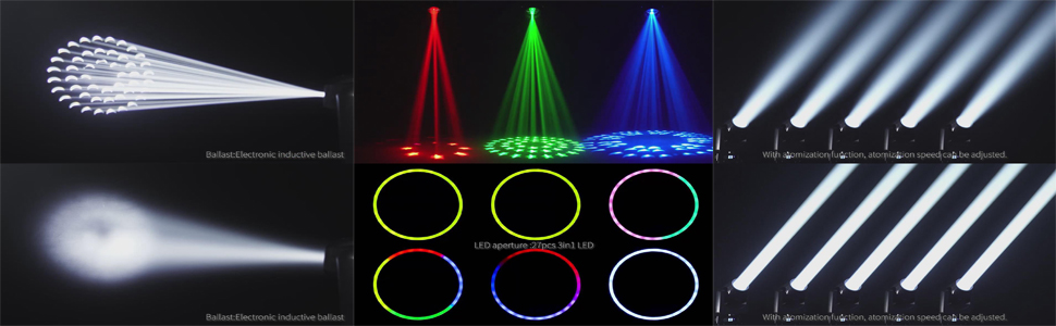 Amazon.com: JUNMAN 295W 14R Beam Moving Head DJ Disco Stage