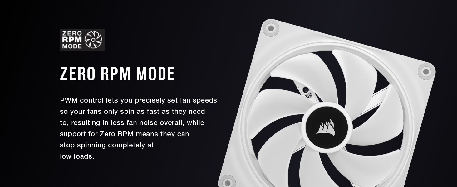 ZERO RPM MODE, fan controller, rgb controller, fan speed controller