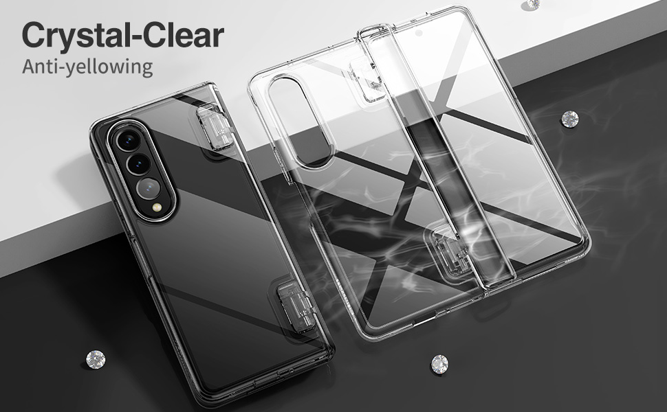 SURITCH für Samsung Galaxy Z Fold 3 Hülle, Fold 3 Handyhülle mit