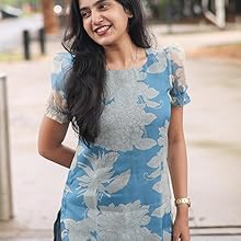 Floral printed Chanderi Kurti