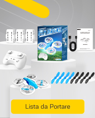 Il testo recita «Lista de Postare» con immagini del prodotto che mostrano vari materiali e forniture per stampanti disposti su sfondo grigio.