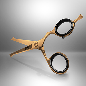 brv men stainless steel slant precision scissors sharp ear nose hair blunt rounded