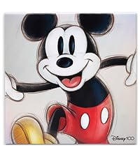 Mickey Mouse Sketch Canvas Wall Decor