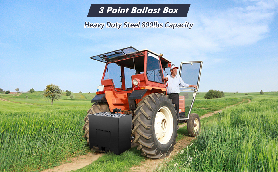 Amazon.com: GAOMON 3 Point Ballast Box, 800lbs Capacity, Standard 2 ...